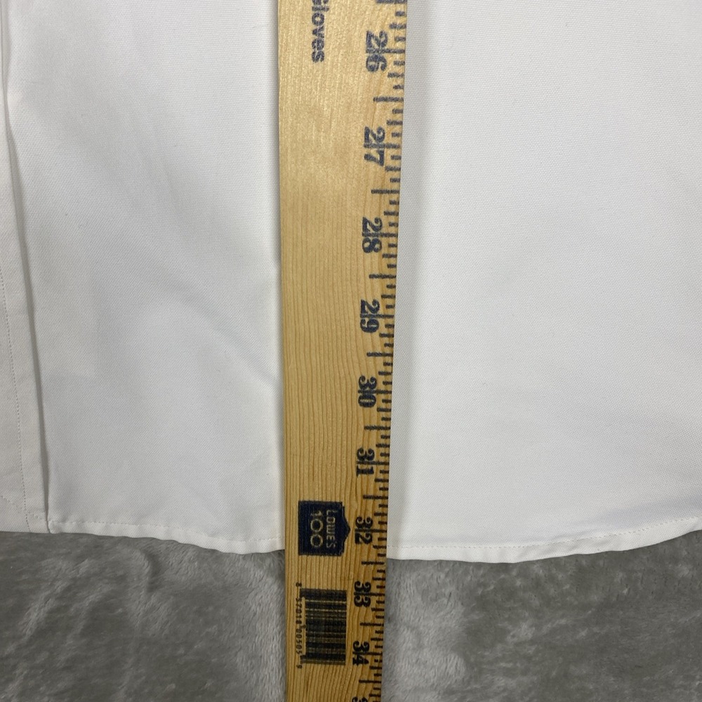 Polo Ralph Lauren Performance Shirt Mens 2XB Solid White Long Sleeve Button Down - Picture 5 of 8